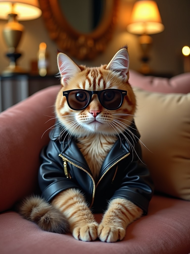 orange cat influencer